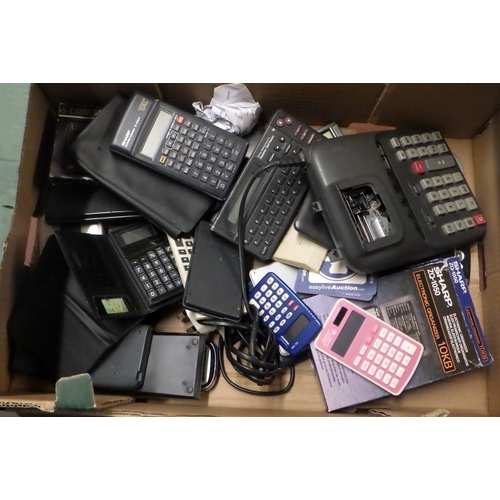 849 - A qty of calculators