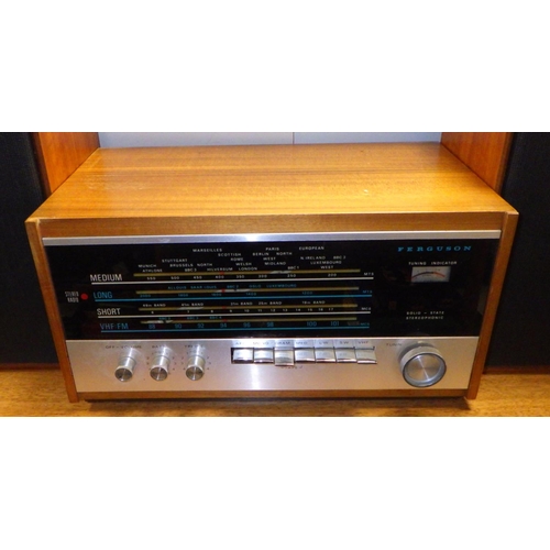 163 - A Ferguson SP25MKII by Garrard turntable, Ferguson Tuner and speakers
All electricals sold as seen