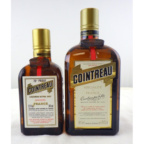 14 - Cointreau, a 0.7lt bottle and a 12 Fl.Oz bottle.  (2)