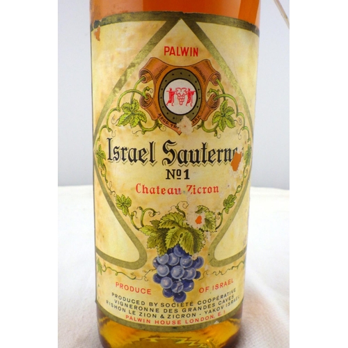 20 - Palwin Israel Sauternes No1, Chateau Zircon, a single bottle approximately 0.75lt.