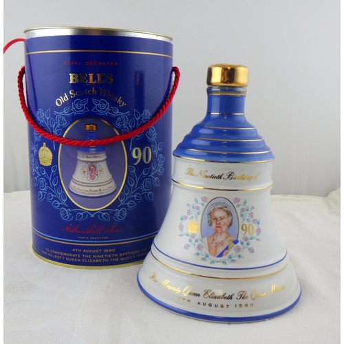 24 - Bell's Old Scotch Whisky, Royal Decanter, 1990, boxed.