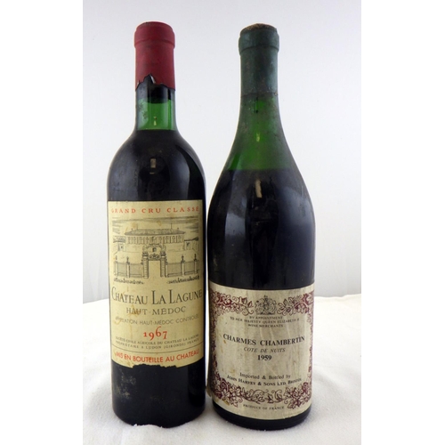 34 - Grand Cru Classe - Chateau La Lagune - Haut Medoc 1967, a single bottle approximately 0.75lt; Charme... 