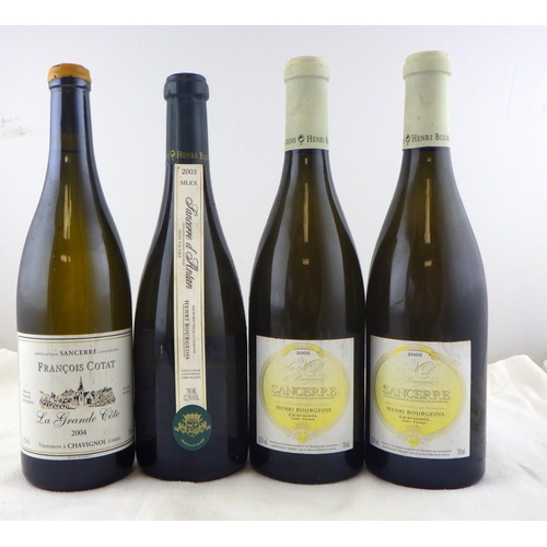 35 - Sancerre - Francois Cotat  - La Grande Cote - 2004, a single bottle 0.75lt; Le M D de Bourgeois - Sa... 