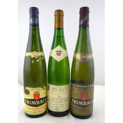 37 - Alsace Grand Cru - Vendange Tardive - Tokay-Pinot Gris-Hengst - 1996, a single bottle 0.75lt; Alsace... 