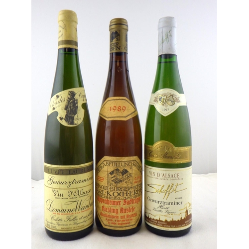 38 - Carl Koch Erben - Riesling Auslese - 1989, a single bottle 0.75lt; Domaine Weinbach - Gewurztraminer... 