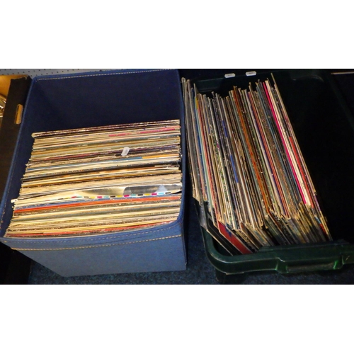 326 - Two boxes of misc Lps (2)