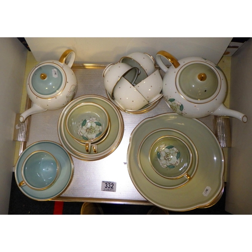 332 - A part Sussie Cooper tea set