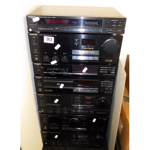 362 - A Technics stereo, Hi-Fi system (7)