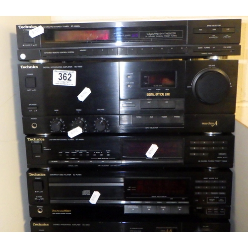 362 - A Technics stereo, Hi-Fi system (7)