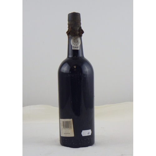 48 - Delaforce Sons & Ca 1975 Finest Vintage Port, a single bottle 0.75lt.   Ex. the wine cellar of a gen... 