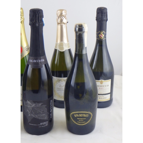 57 - Col de L'utia Prosecco - Millesimato 2018,a single bottle 0.75lt; three further bottles of Prosecco;... 