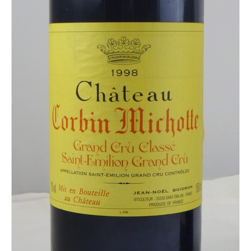 69 - Chateau Corbin Michotte - Grand Cru Classe  - 1998, a single 1.5lt bottle.   Ex. the wine cellar of ... 