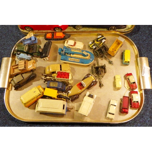 90 - Two tray lots of misc die cast vehicles to include Lesney, Matchbox, Dinky etc (2)