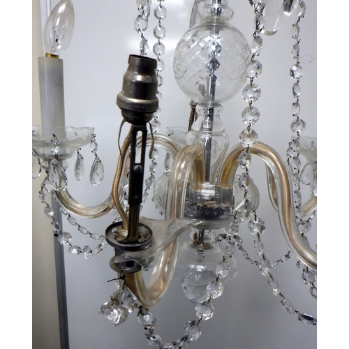 788 - A pair of 5 Branch glass chandelier's AF
The Estate of Mr Darrell Buttery