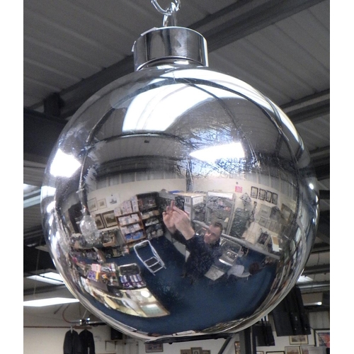 792 - A large modern Christmas battery operated bauble