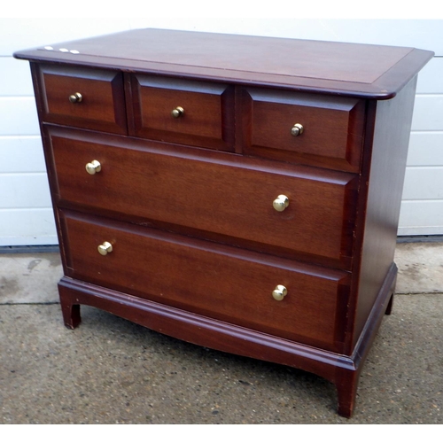 805 - A Stag chest of drawers