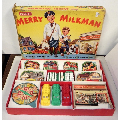 222 - Two boxed Dan Dare Walkie-Talkie AF together with Merry Milkman game (3)