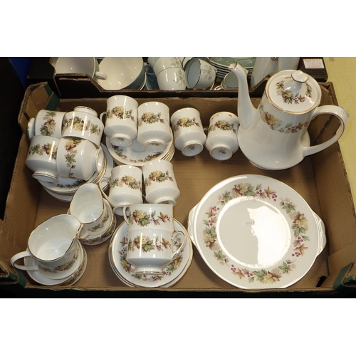 265 - Royal Standard tea ware together with further tea / table wares, coloured glass etc (4)