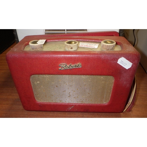 294 - Three vintage radios: Roberts, Vidor & Ultra