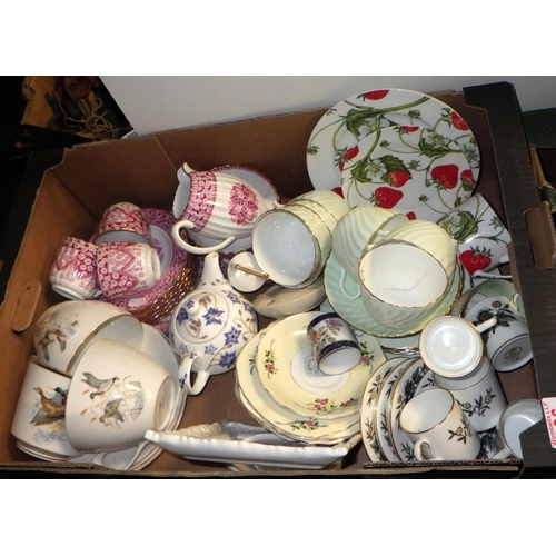 306 - Four boxes of misc ceramics most af (4)