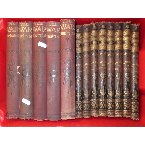 307 - War Illustrated, Imperial Dictionary together with various ordnance maps (2)