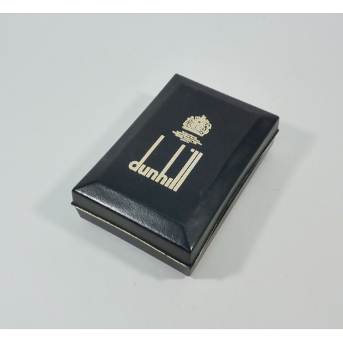 129 - A Dunhill Rollagas cigarette lighter, boxed with papers.