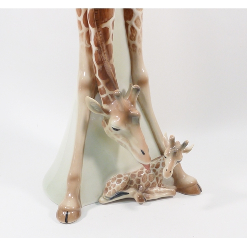 145 - A Franz Giraffe vase, approx 380mm tall.