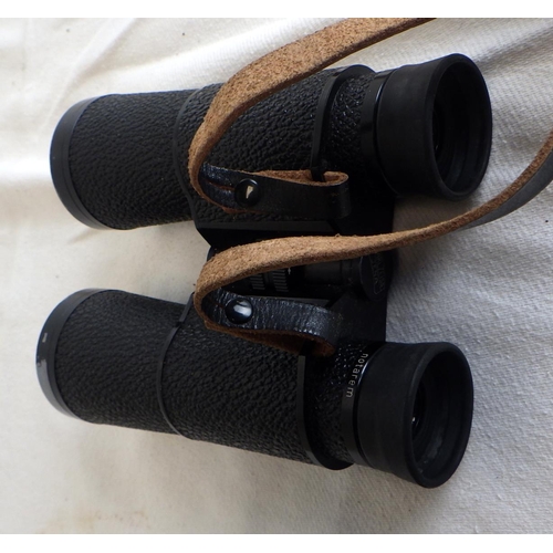 547 - A pair of Zeiss Jena DDR 10x40B Notarem binoculars.  No case, fungus to left hand lens A/f.