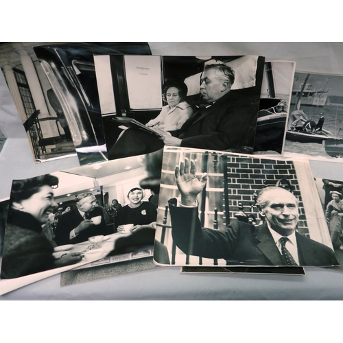 131 - Doreen Spooner (English 1928 - 2019): two contemporary attributed photographs of Winston Churchill c... 