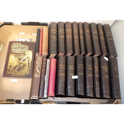 14 - A group of misc books to include Charles Dickens etc