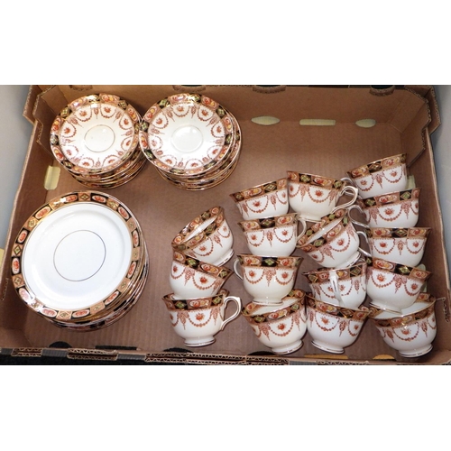 22 - A large qty of tea ware, some stamped Royal Albert Crown China AF