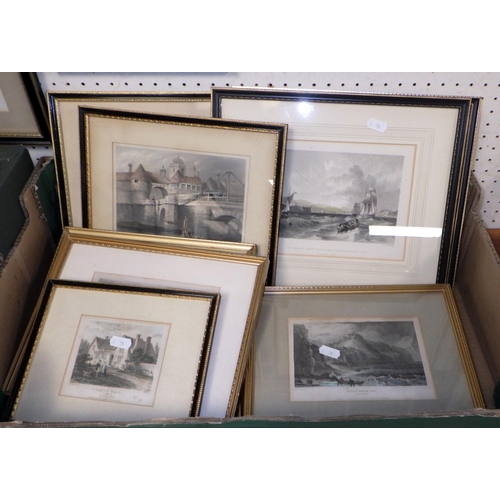 78 - A large qty of mainly British scenes framed prints (approx 35)