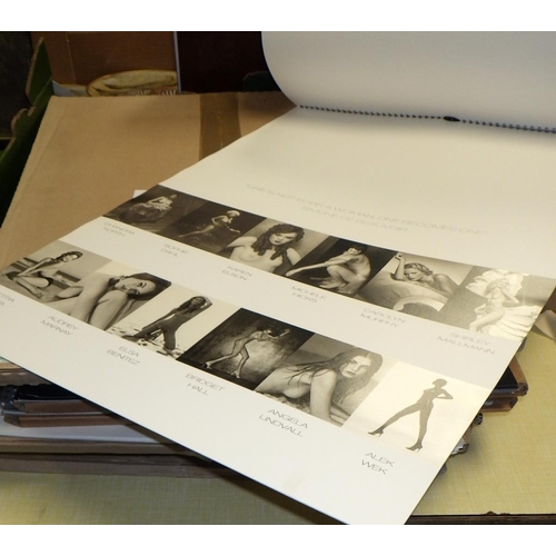 Eight Pirelli calendars, most 1990s / 2000s.
