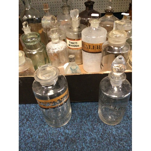 142 - A group of misc poison bottles