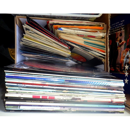 5 - A collection of vinyl records incl albums, singles, picture disks, most pop 1970s and 1980s incl Yes... 