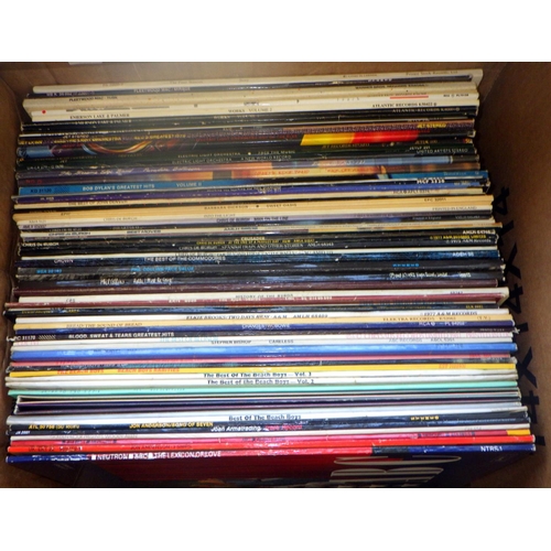 5 - A collection of vinyl records incl albums, singles, picture disks, most pop 1970s and 1980s incl Yes... 