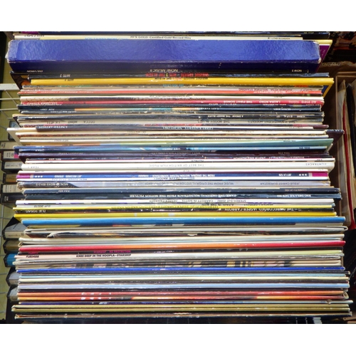 5 - A collection of vinyl records incl albums, singles, picture disks, most pop 1970s and 1980s incl Yes... 