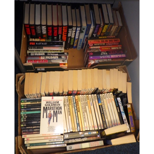 8 - Ed McBain novels, all hardbacks incl Hamish Hamilton early impressions; a qty of paperbacks by the s... 