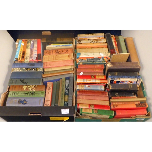 62 - Two boxes of misc books