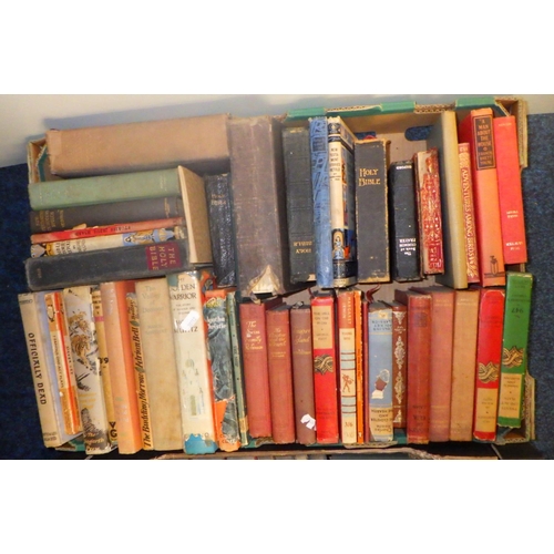 62 - Two boxes of misc books