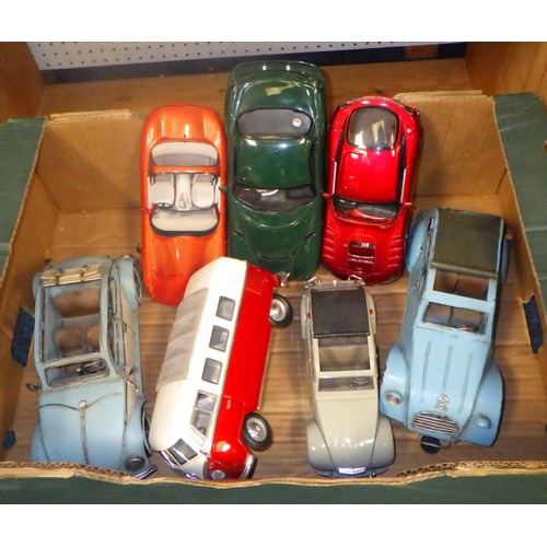 77 - A group of model cars