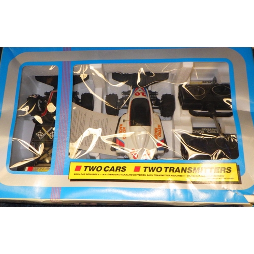 108 - Tyco Nigel Mansell Racing system together with Radio Control Racing set (2)