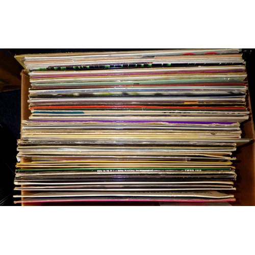 112 - A large qty of misc Lps & singles