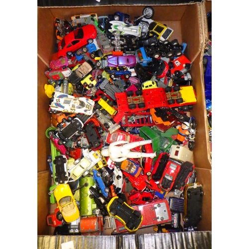 161 - A qty of misc toys to include Die cast vehicles etc (2)