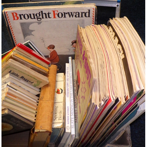 221 - A group of misc books to include Beatrix Potter, Ladybird, Blues & Soul magazines  etc