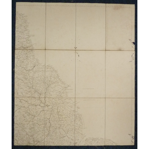 335 - By George Bellas Greenough c1820, a set of four maps covering England and Wales detailing the canal ... 