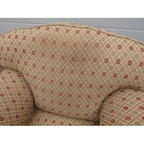 698 - A pair of armchairs, marked