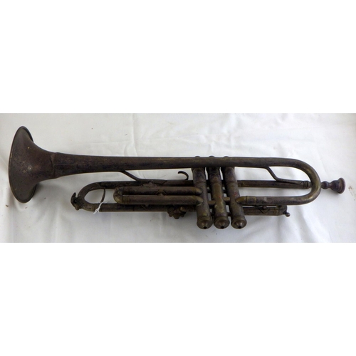 139 - A Besson & co plated trumpet af 412547