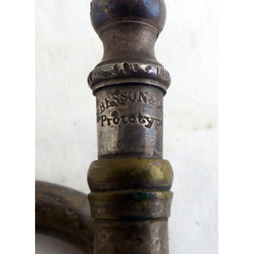 139 - A Besson & co plated trumpet af 412547