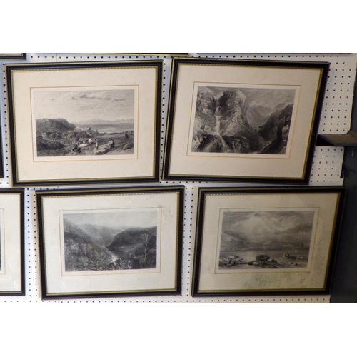 152 - A group of 16 various framed prints approx 42 x 34cm